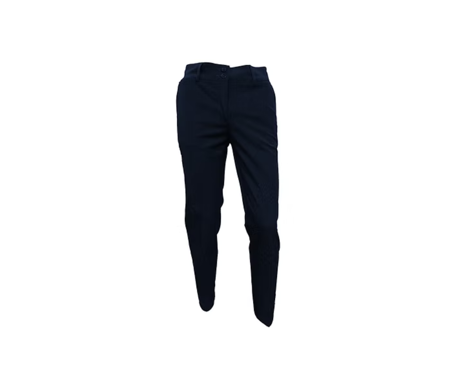 Girls Navy Stretch Secondary School Trousers