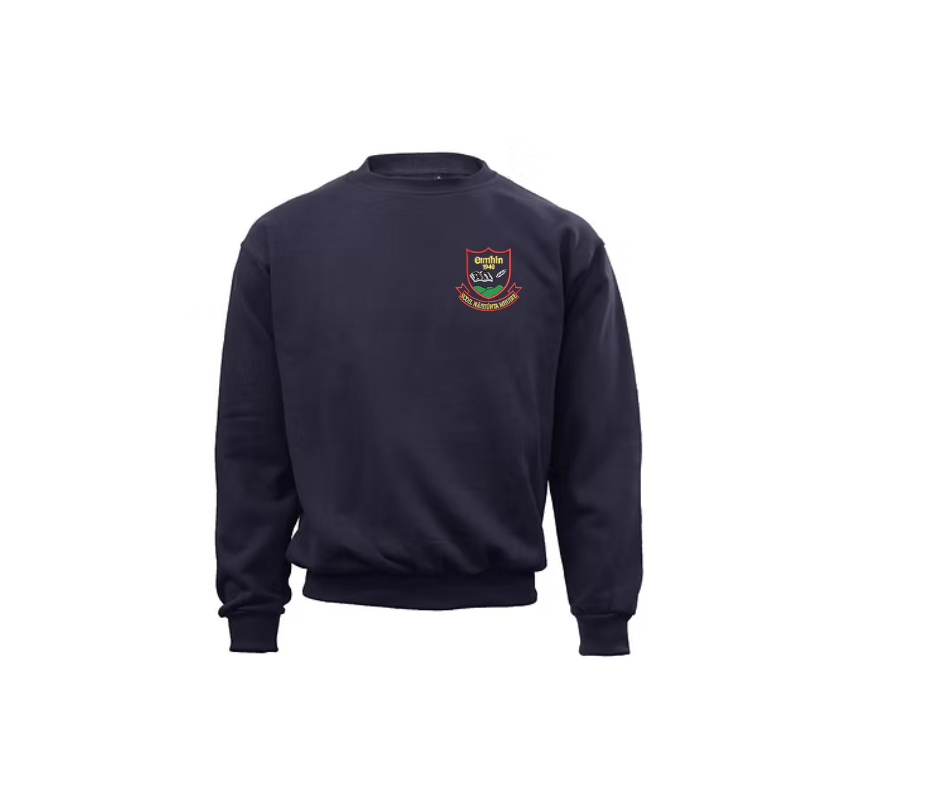 Effin School Navy Fleece Top
