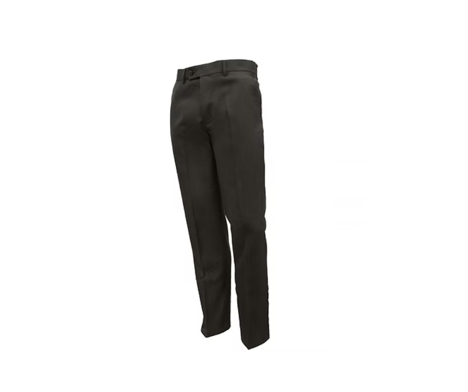 Boys Secondary School Black Slim Fit Pants
