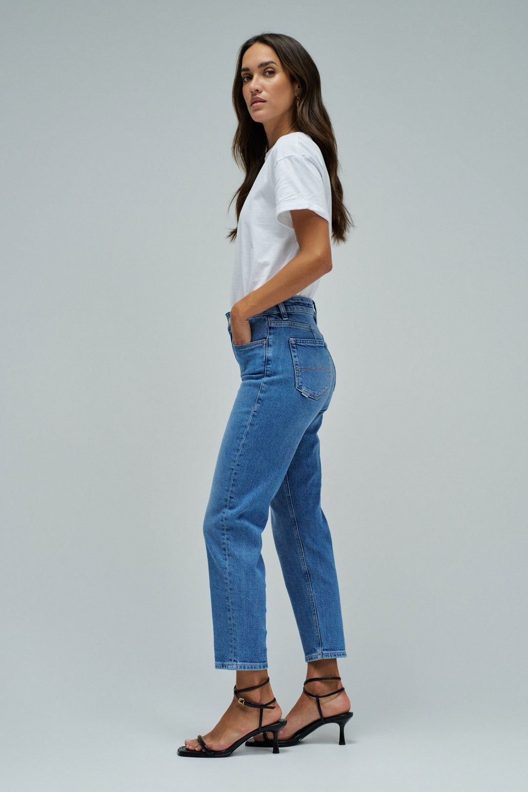 Salsa True Cropped Slim High Waisted Jeans