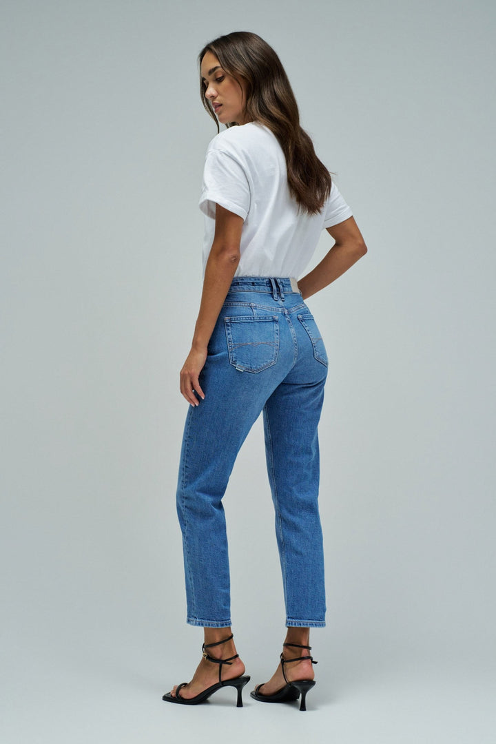 Salsa True Cropped Slim High Waisted Jeans