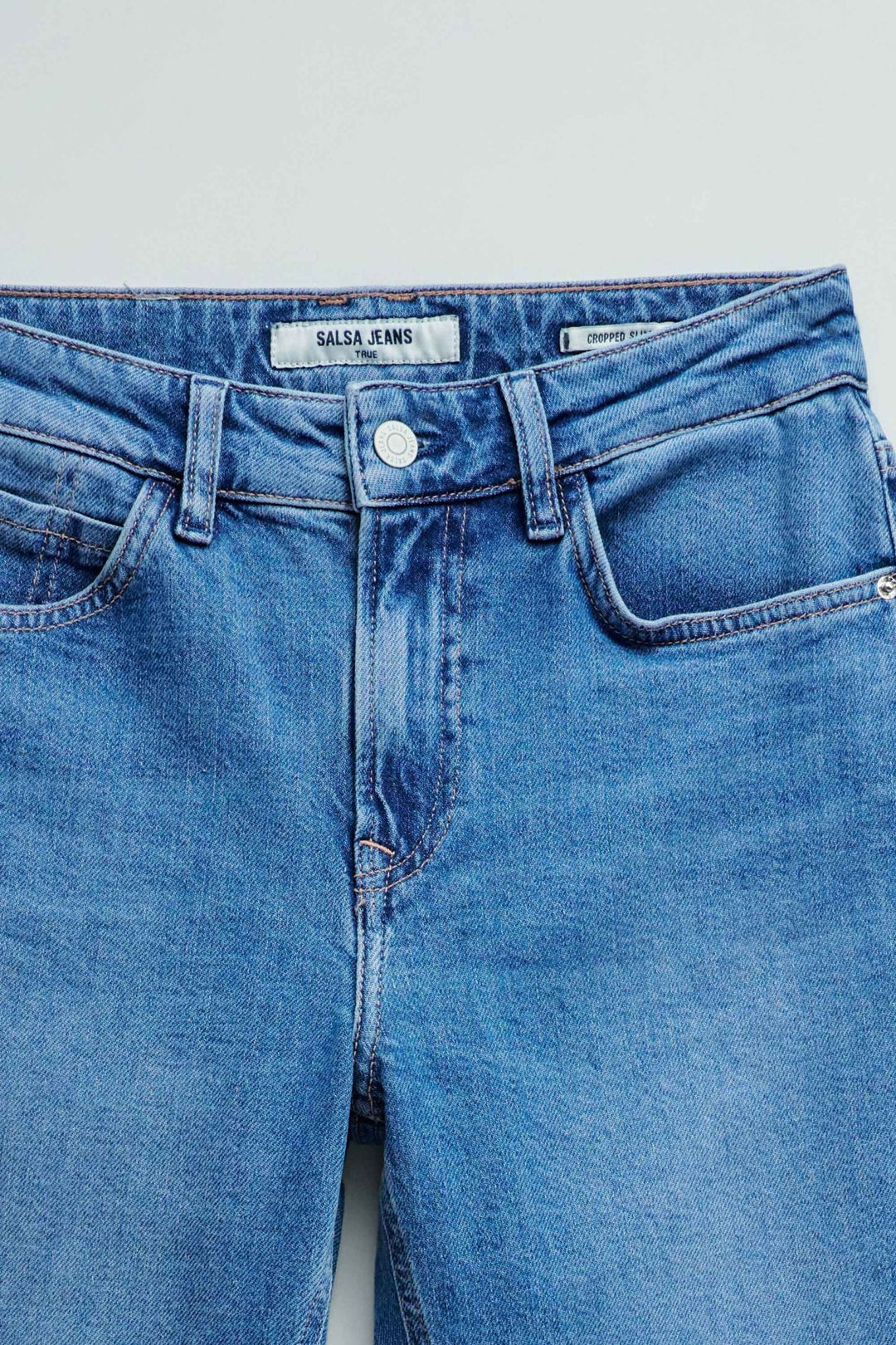 Salsa True Cropped Slim High Waisted Jeans