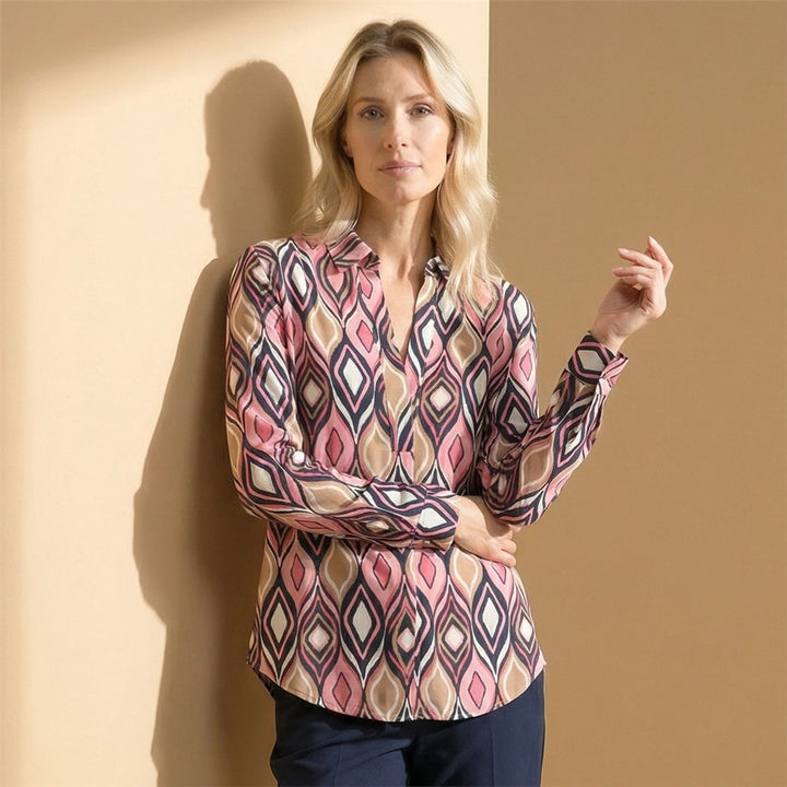 Betty Barclay Graphic Print Blouse