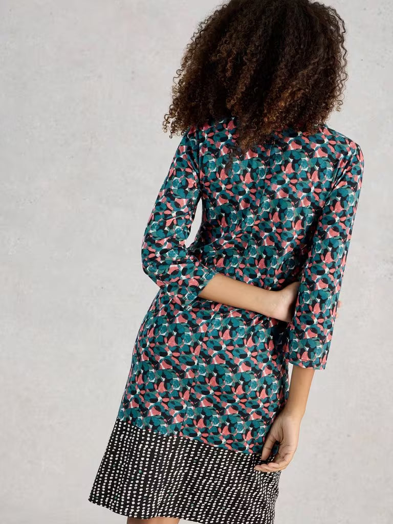 White Stuff Talle V Neck Jersey Dress