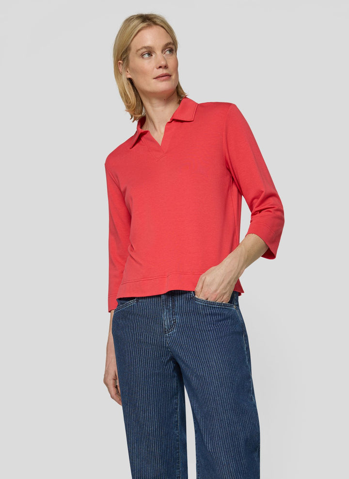 Rabe Textured Shirt and Crinkle Effect Top