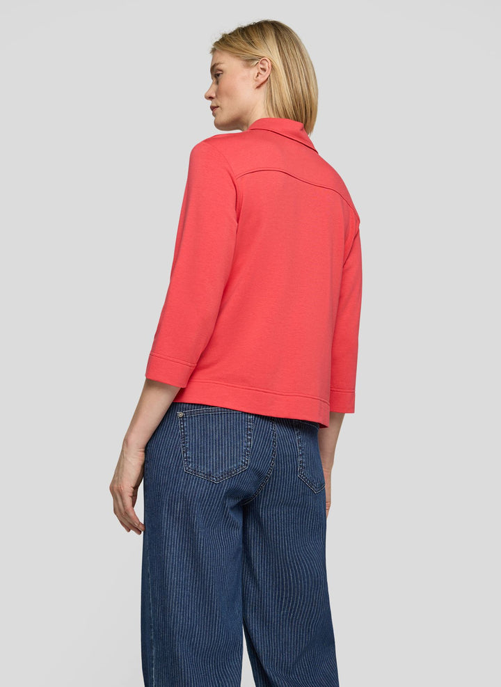 Rabe Textured Shirt and Crinkle Effect Top