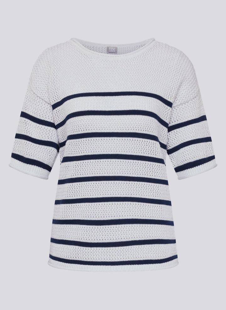 Rabe Striped Knit Shirt