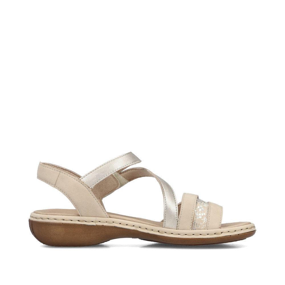 Rieker Beige Ladies Sandals