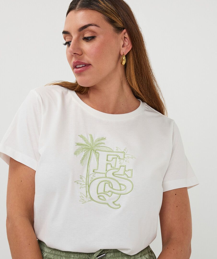 Esqualo T-Shirt Palm Design