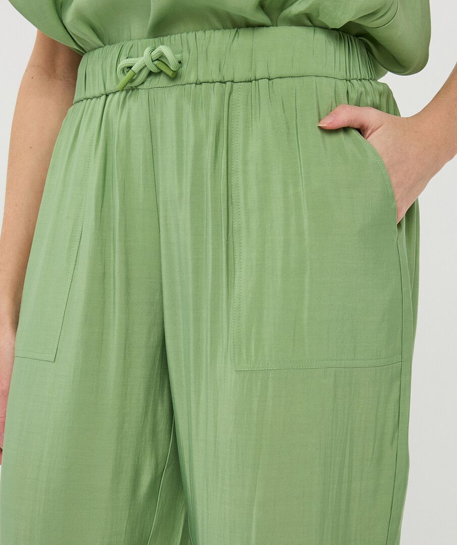 Esqualo Trousers crinkle Modal