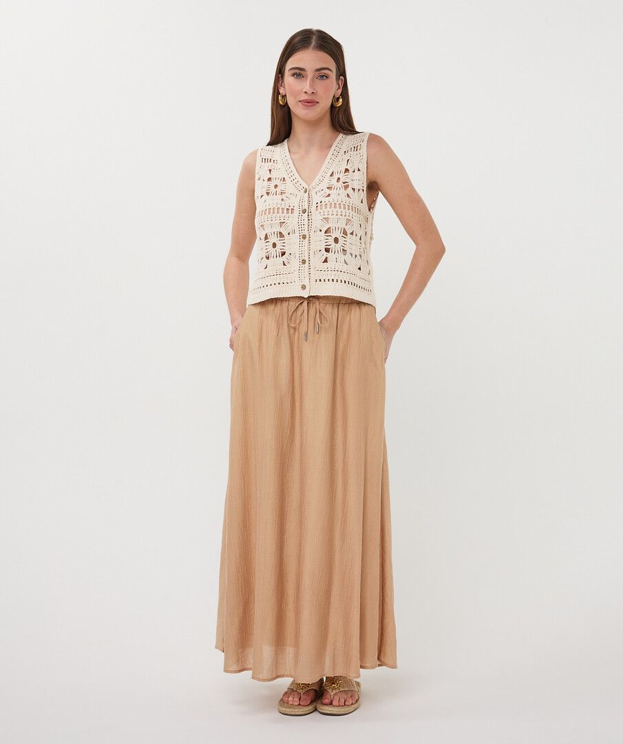 Esqualo Gilet Crochet